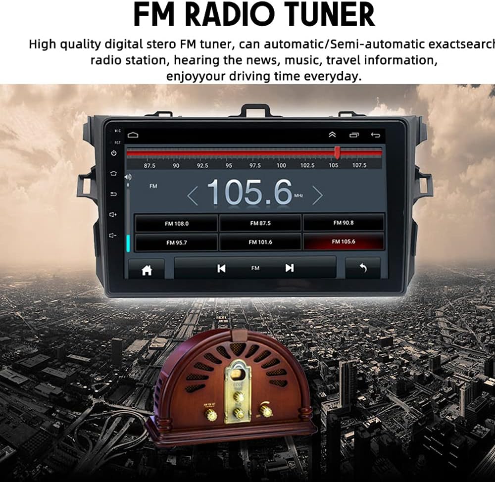 カーオーディオN09L2ラジオ9インチディスプレイ2DIN Bluetooth付 カーオーディオN09L2ラジオ9インチディスプレイ2DIN Bluetooth