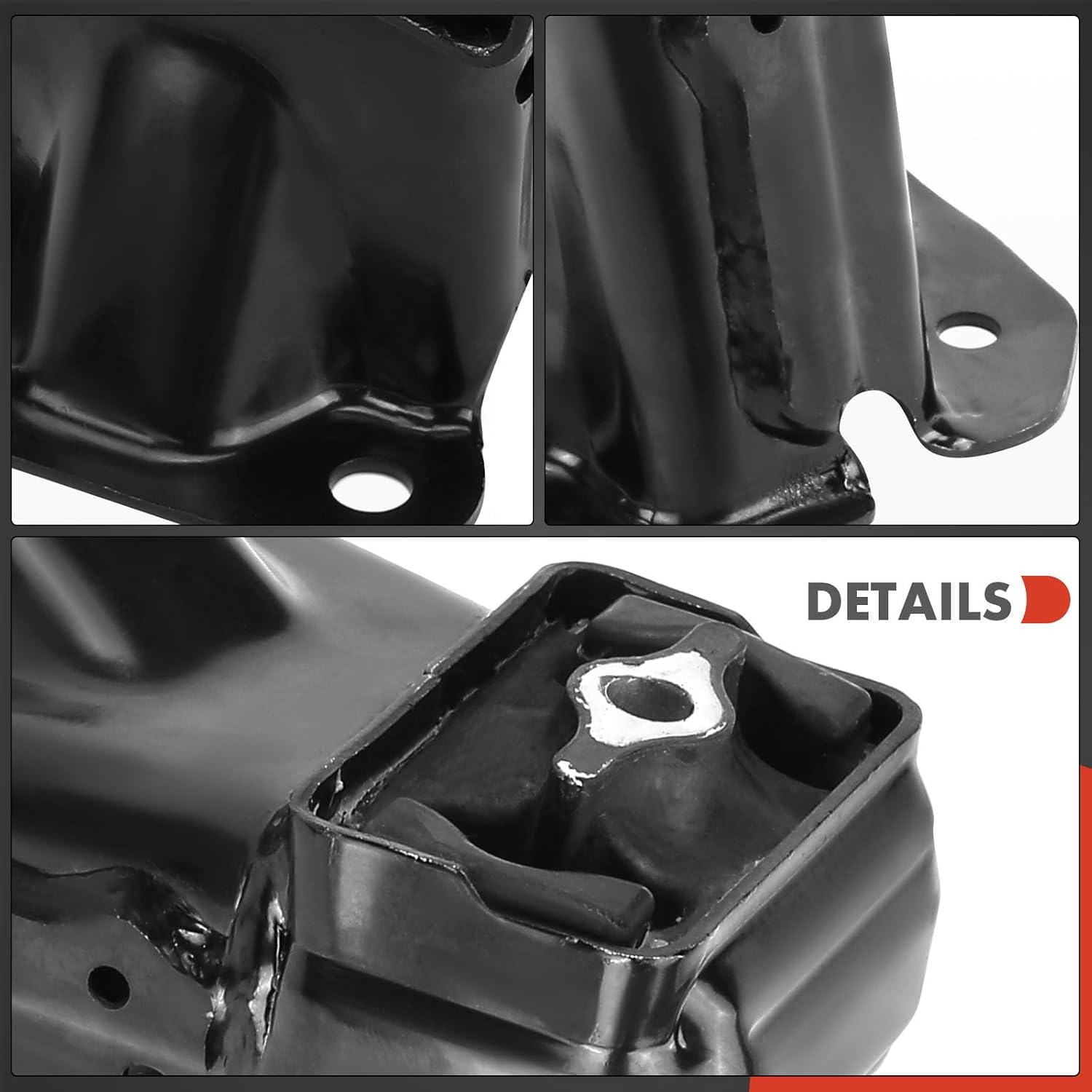 A-Premium Front Left and Right Engine Motor Mount Kit Compatible with Jeep Grand Cherokee 2005-2009, Commander 2006-2009, 4.7L, 2-PC Set, Replace# 52090301AD, 52090301AE