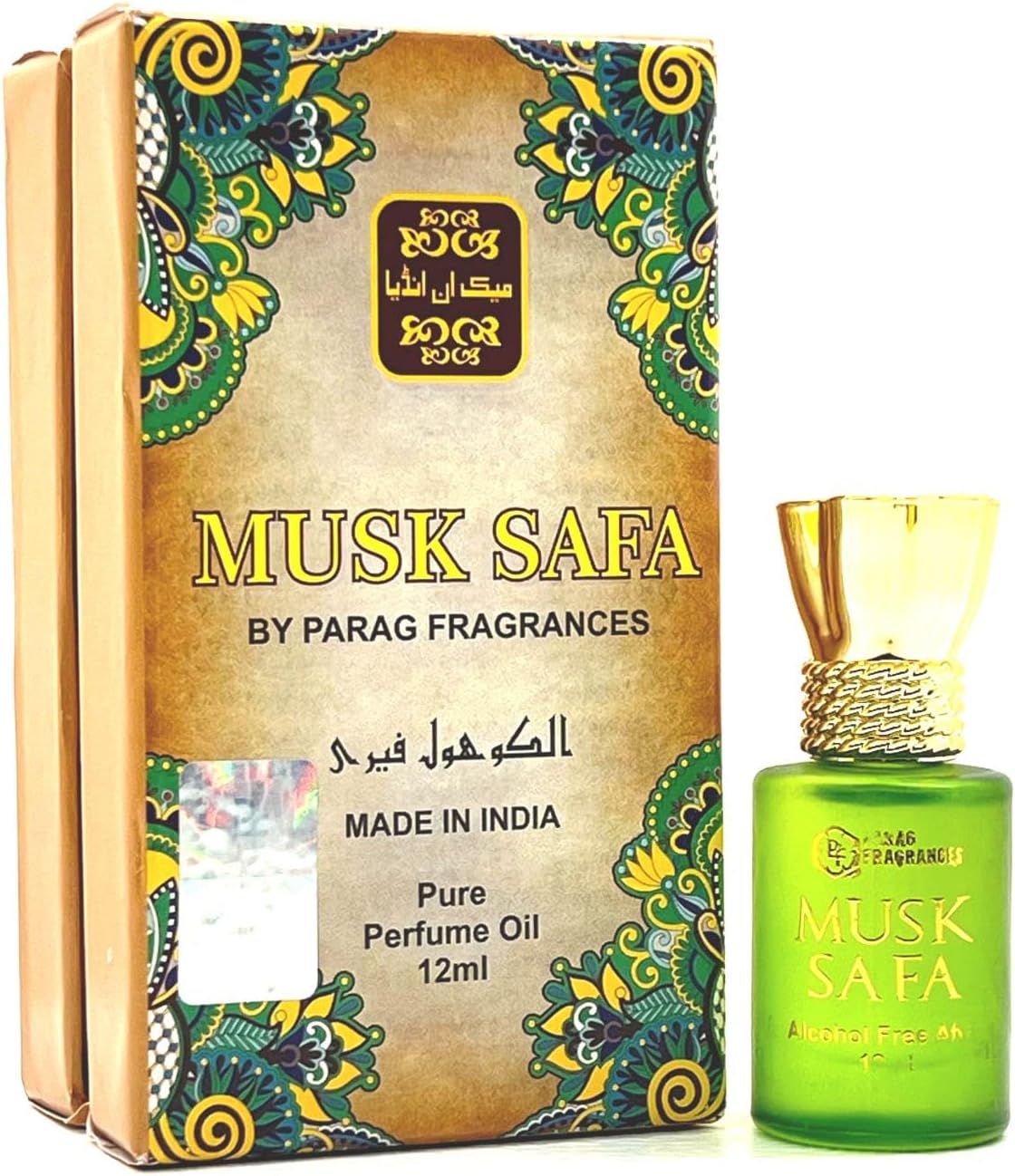 Parag Fragrances Musk Safi 12ml Attar/Long Lasting Attar & Perfume For Men/Women