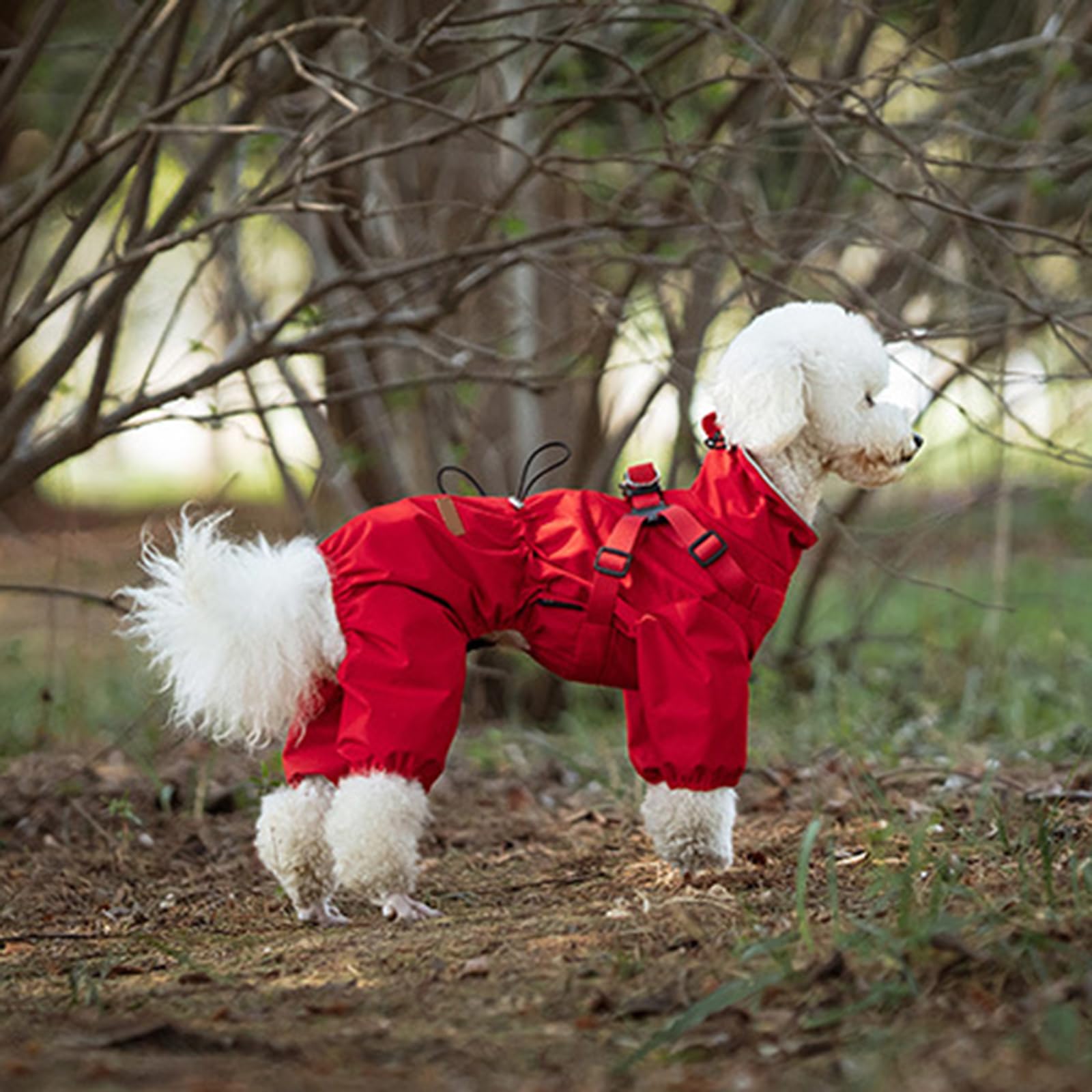 Wasserdichter Wintermantel für Hunde, Purple XXXL