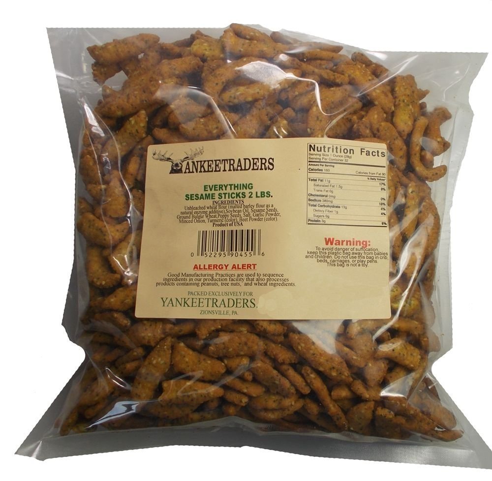 YANKEETRADERS Yankee Traders Everything Sesame Sticks, 2 Pound