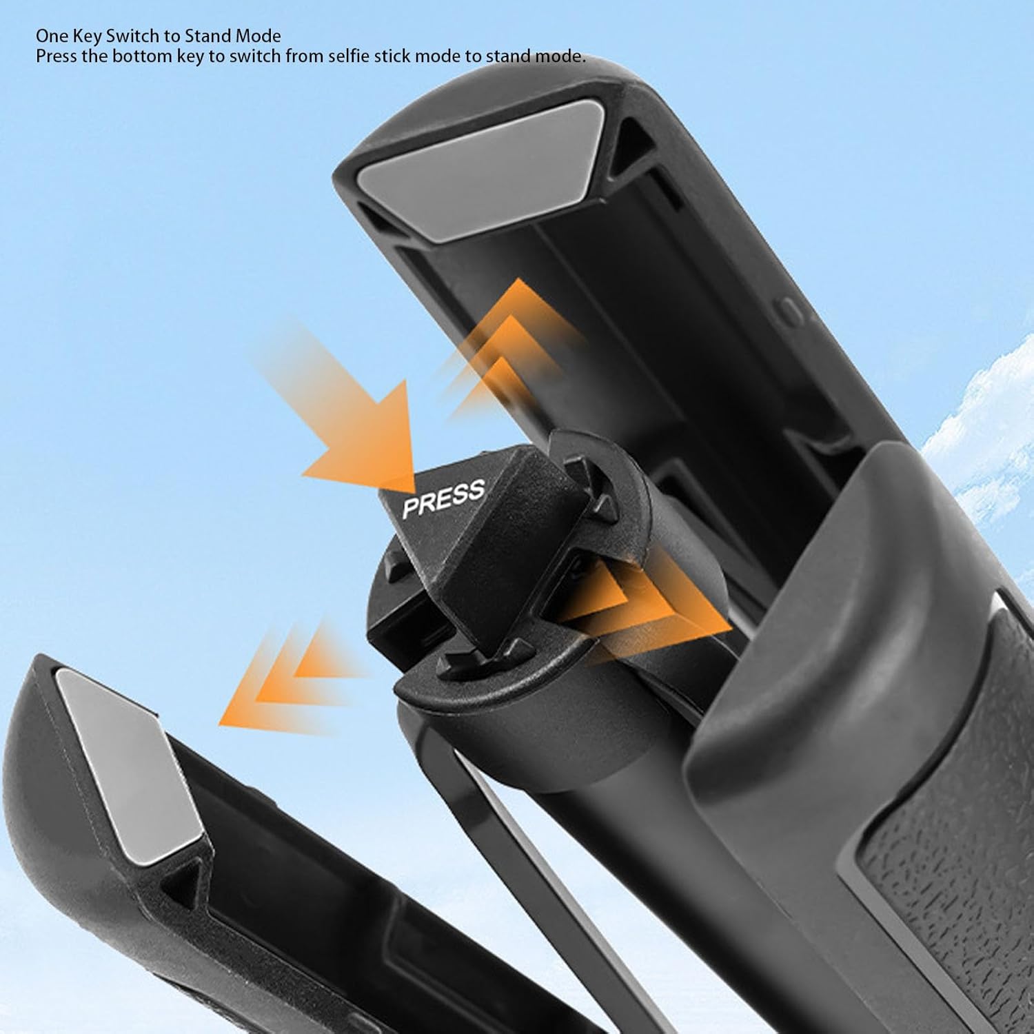 Dpofirs Selfie Stick Tripod for X5 X4 X3 GO3 ACE Action 5 4 3, 55in Extendable Aluminum Alloy Extension Pole with 1/4" Screw, Compact for Travel Vlog