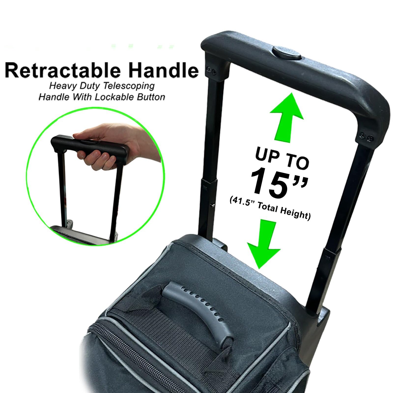 Pyramid Prime トリプルローラーボーリングバッグ (ブラック/ブラック) Amazon.co.jp: Pyramid Prime トリプルローラーボーリングバッグ