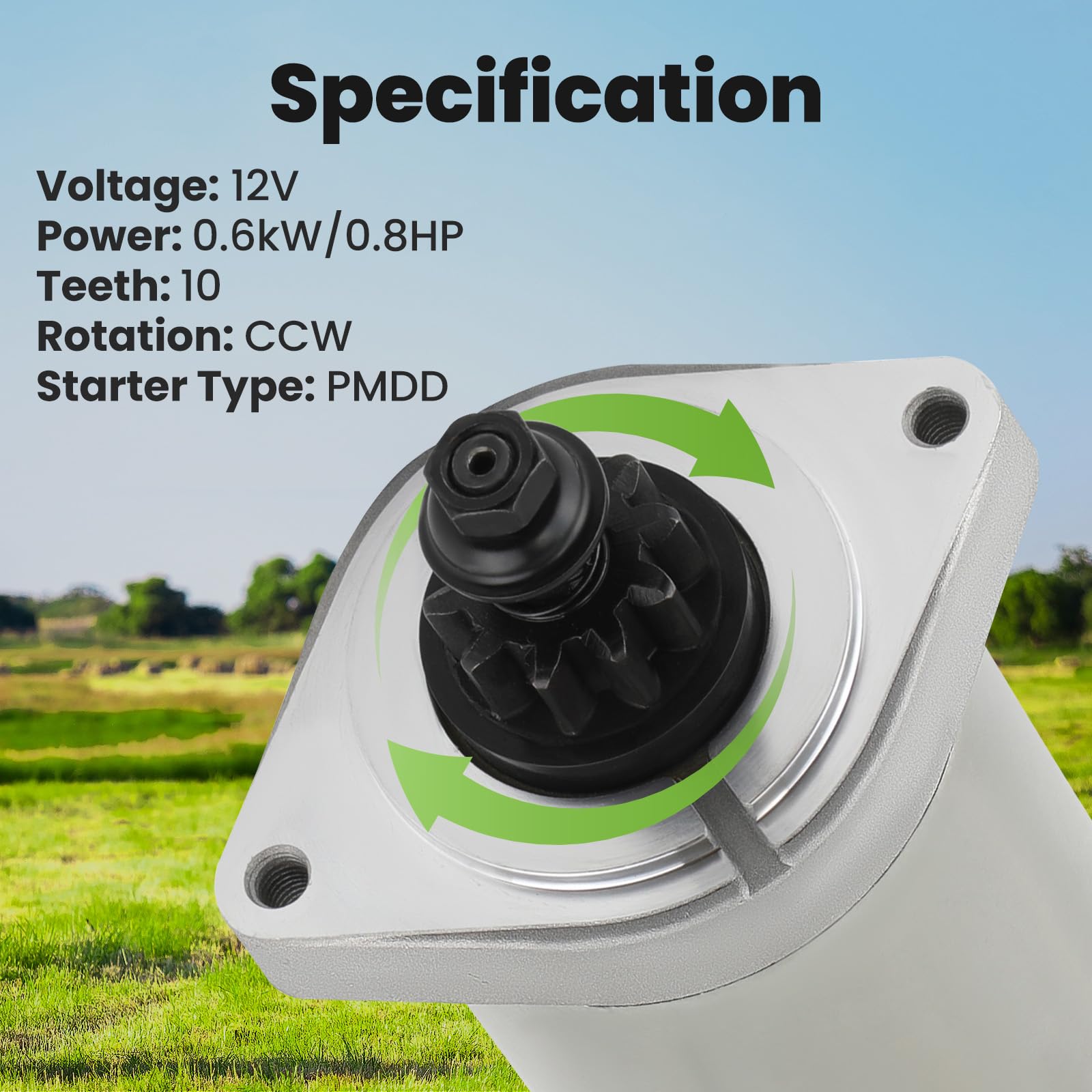ASTEX43V型 Amazon.com: maXpeedingrods Starter Motor for Kawasaki FR691V
