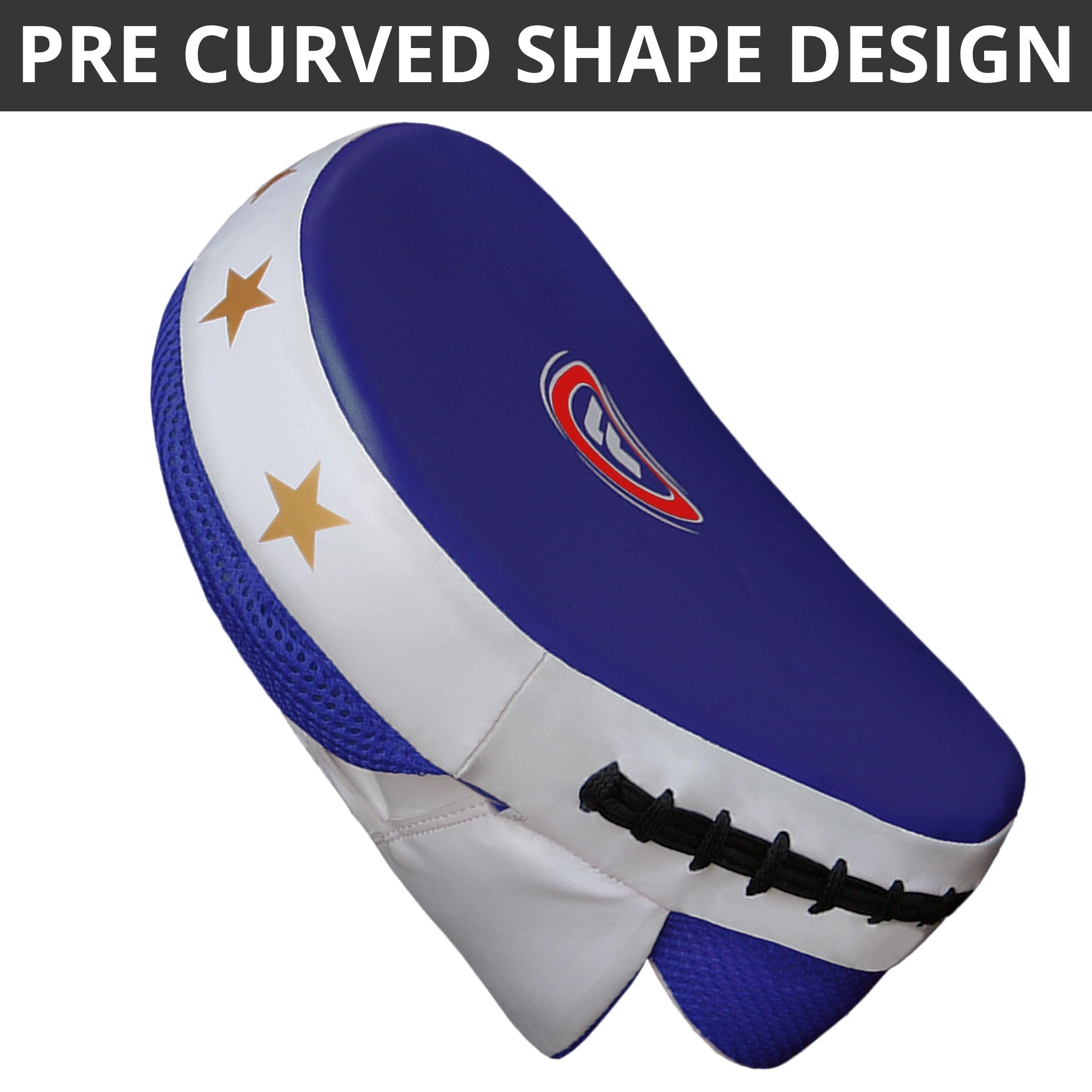 Farabi Sports Box pratzen Curved Punching Mitts Pads - Boxing Pads zum Boxen Muay Thai Training