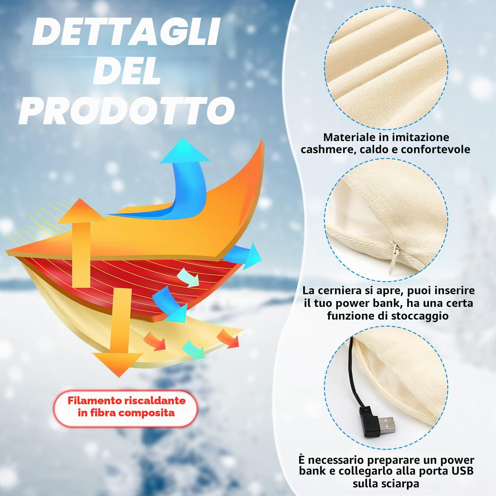 Sintege Cold Weather Scarves & Wraps Sciarpe per tempo freddo da donna
