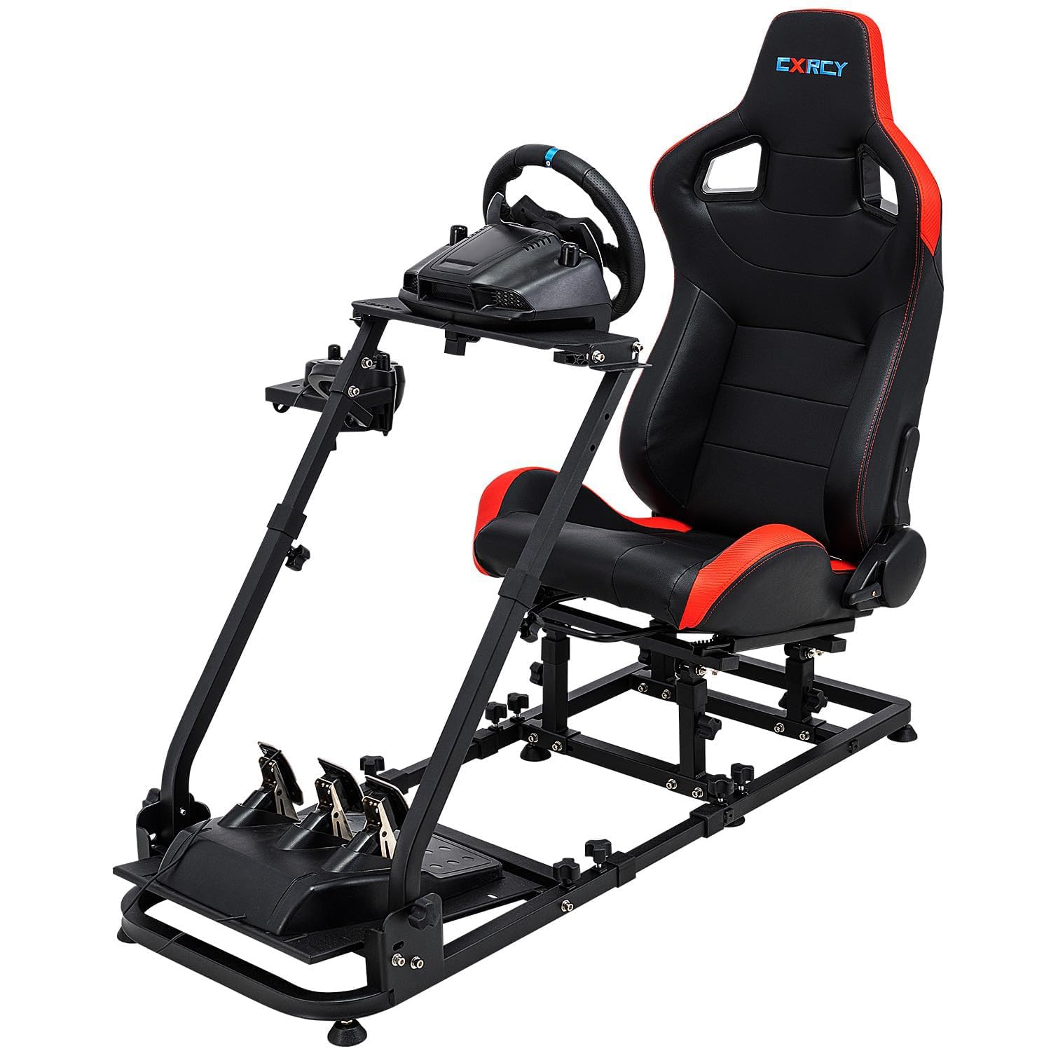 Amazon.com: CXRCY Racing Sim Cockpit Stand with Seat for G29 G920