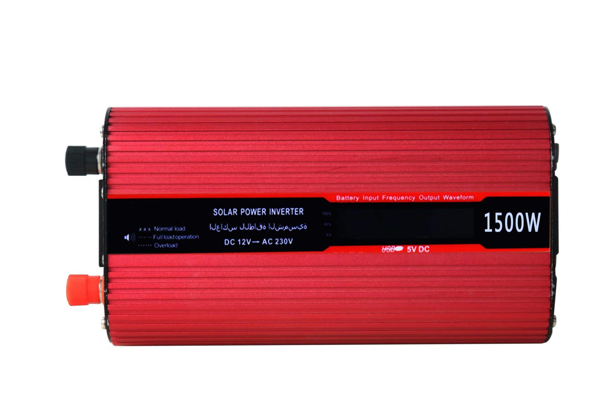 Amazon.co.jp: 1500W 電源インバーター内蔵 USB ポート 12v 24v から 