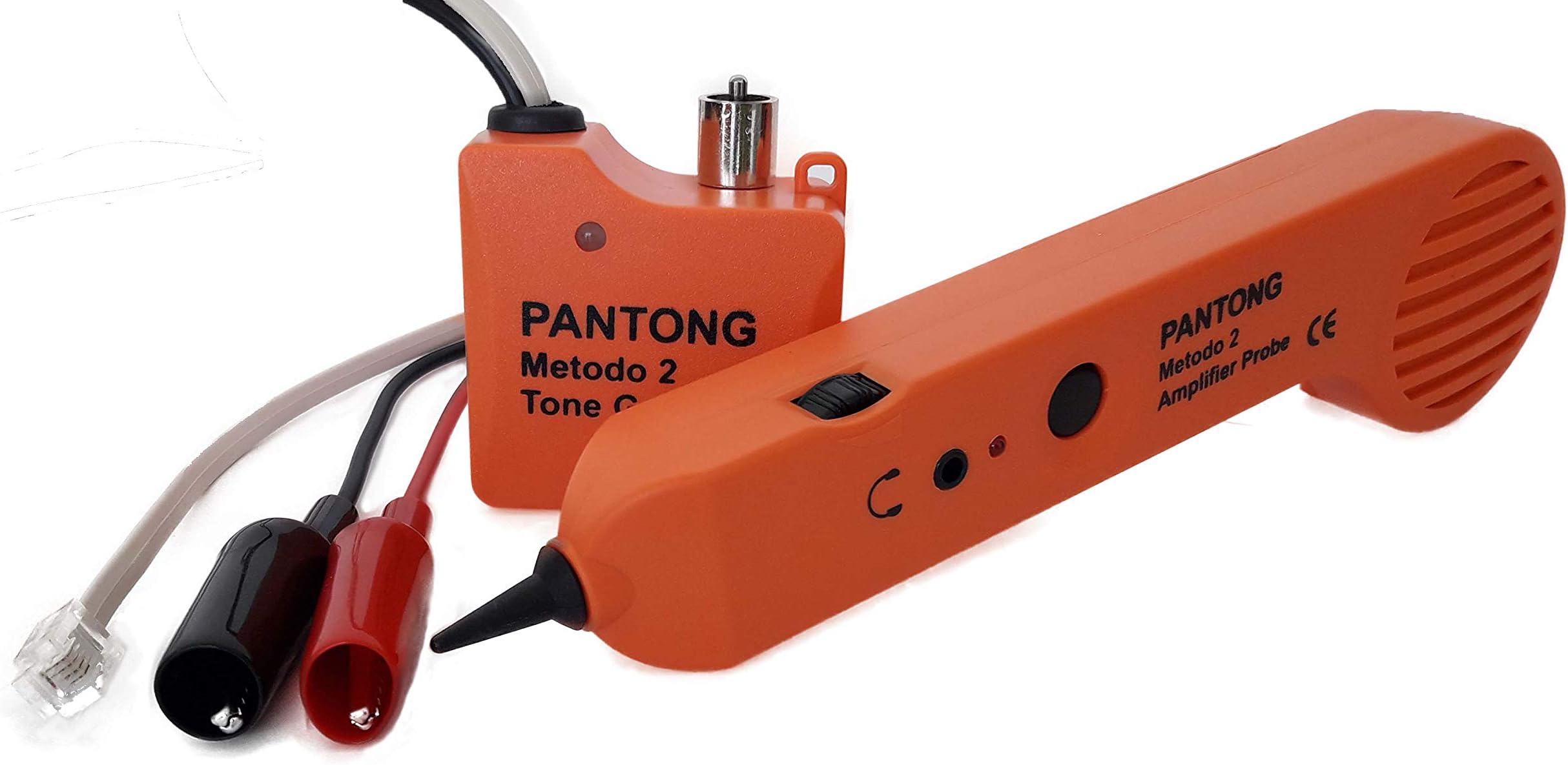 METODO2 Tone Generator and Probe Kit for Tel, CAT5/6, Electrical wire tracing.