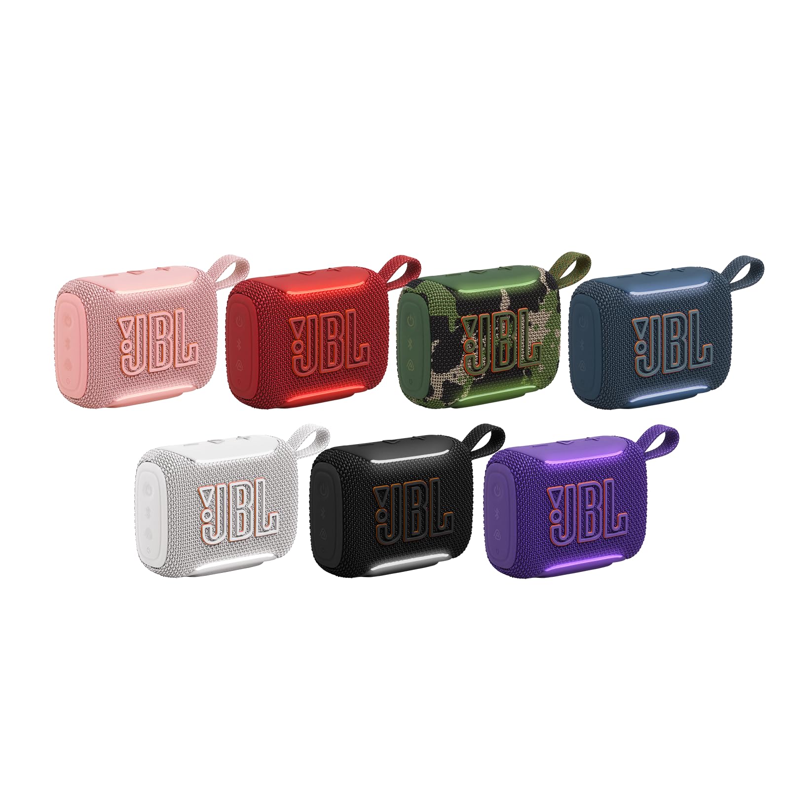 JBL GO 5 Ultra-przenośny głośnik Bluetooth z dużym dźwiękiem JBL Pro i mocnym basem, parowanie AirTouch, wodoodporna konstrukcja i 10-godzinny czas odtwarzania, niebieski