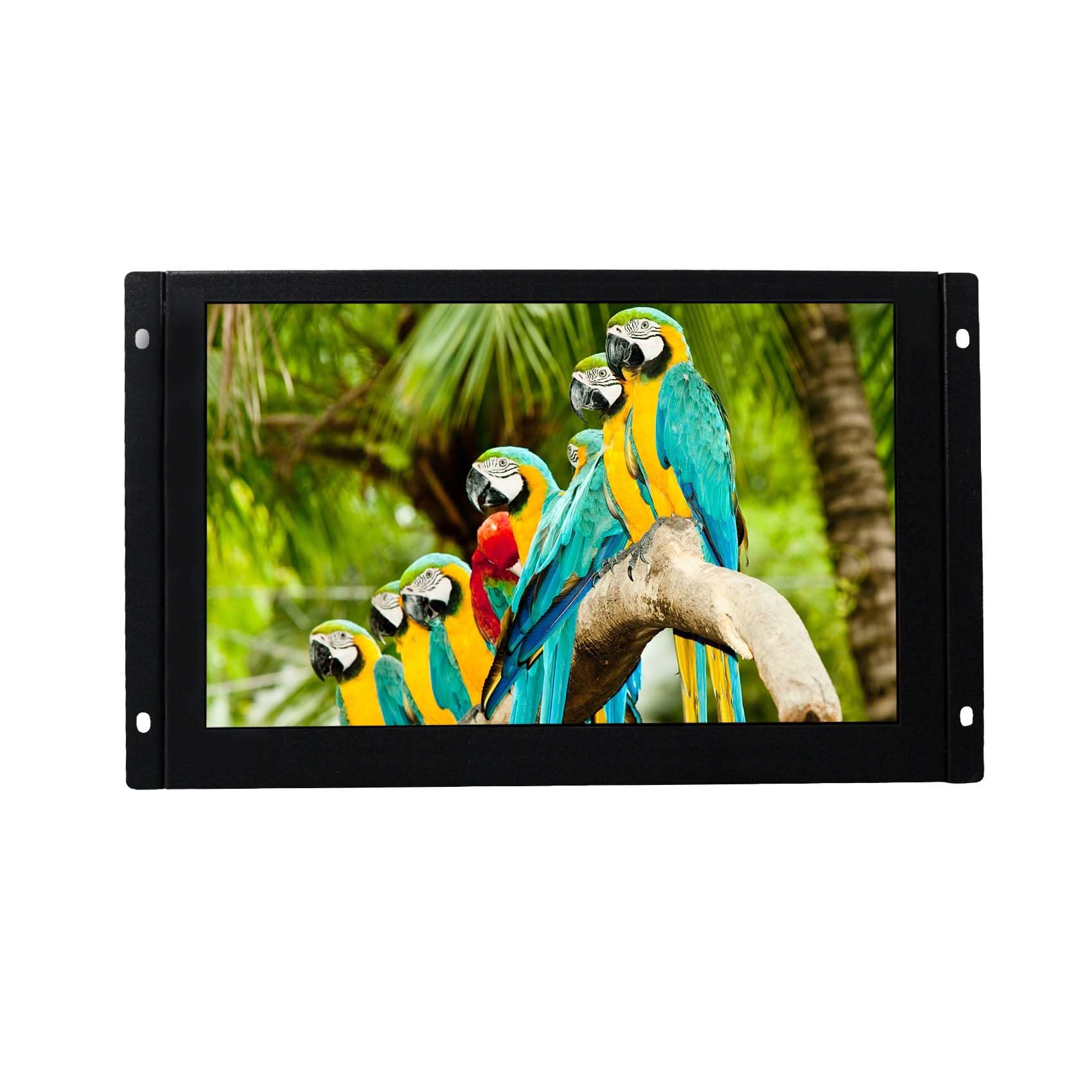 VSDISPLAY 10.1'' Small Size Display 10.1 Inch 1280x800 Portable LCD Monitor with VGA Video Input,Comes with Brackets