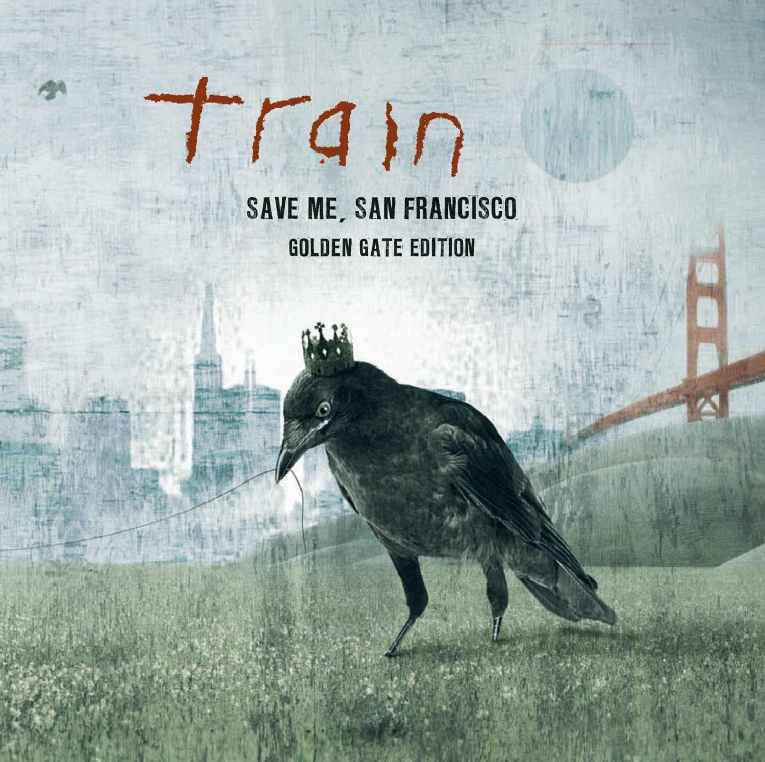 Train Save Me, San Francisco CD Europe Columbia 2010 CD. Has info sticker on