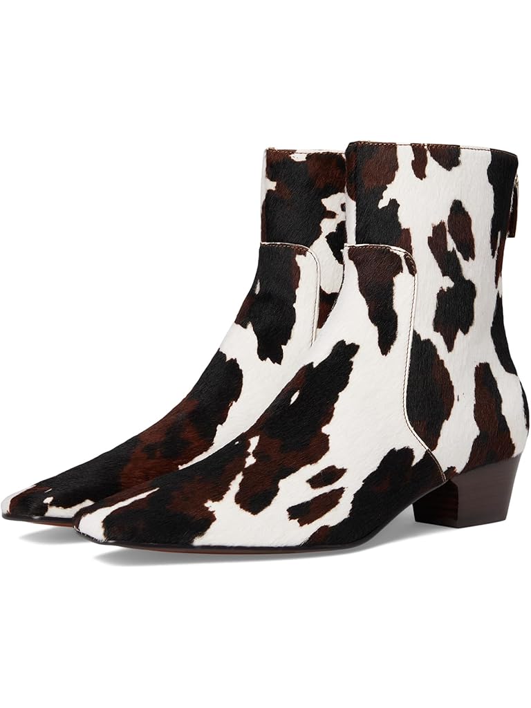 Red Madewell Laurel Bootie - Cow