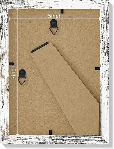 Vista 516 de Vittanly - Juego de 9 portarretratos, plexiglás resistente a rupturas, exhibe fotos de 12 x 12 pulgadas o, con paspartú, de 8 x 8 pulgadas, marcos