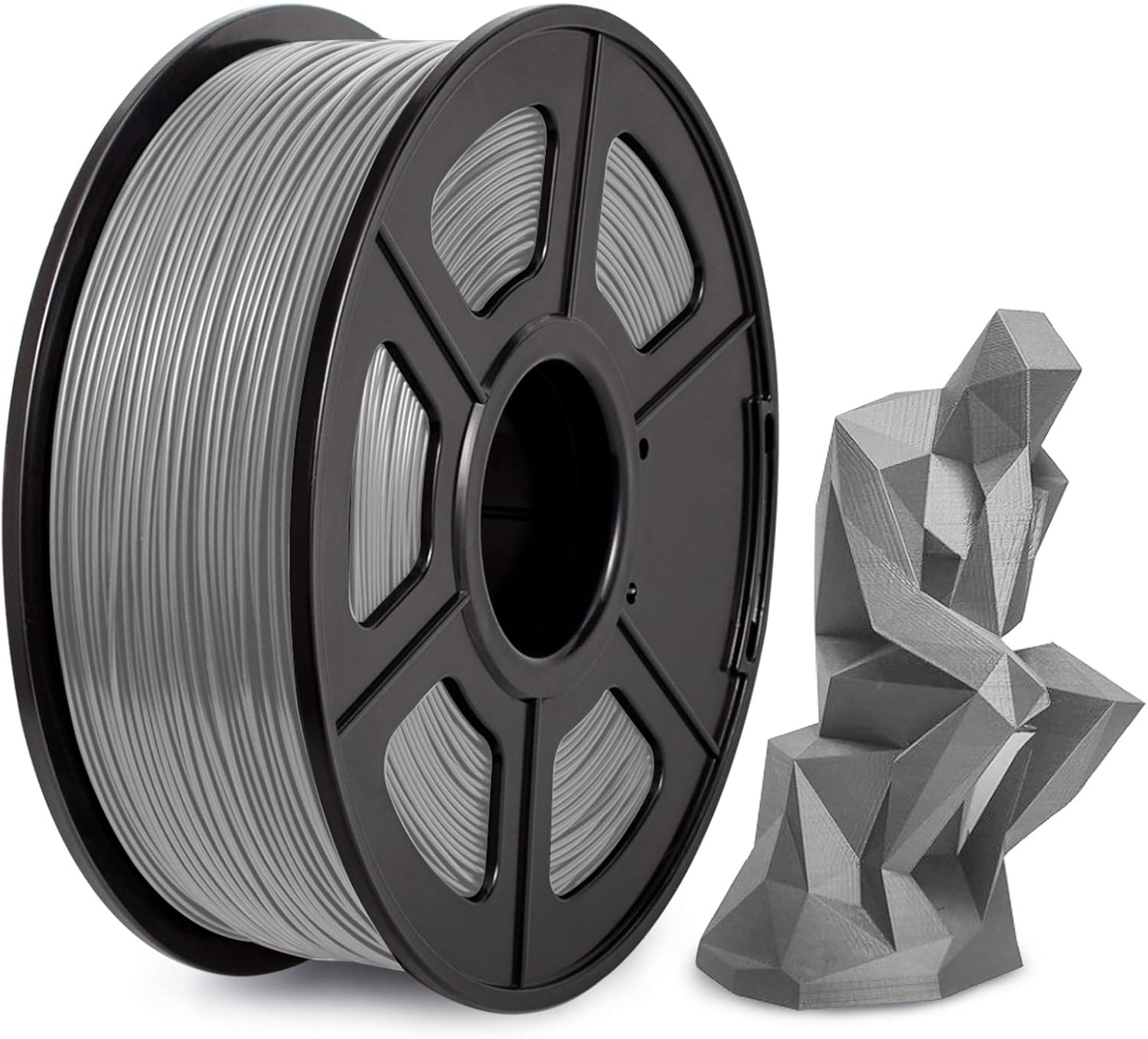 PLA Filament 1.75mm, Enotepad PLA 3D Printing Filament Grey, Dimensional Accuracy +/- 0.02mm, 1KG (2.2 LBS) Spool, PLA Grey : Industrial & Scientific