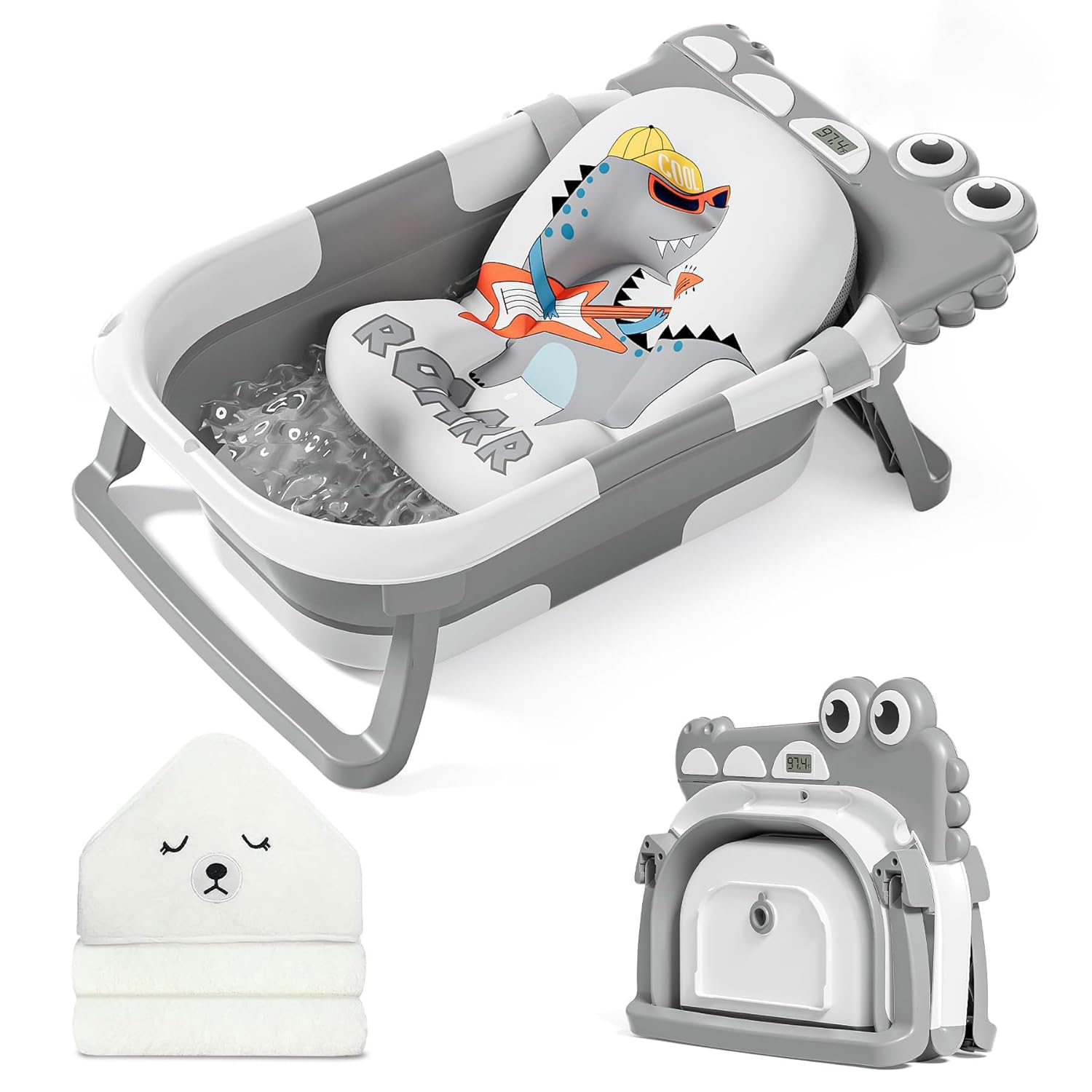 The Ultimate Guide to the MoreFeel Collapsible Baby Bathtub: Comfort and Convenience for Every Parent