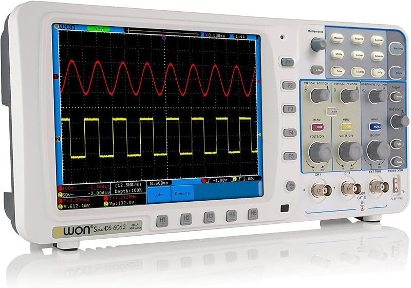 Owon SDS6062E 60mhz 500MS/s Portable Digital Oscilloscope