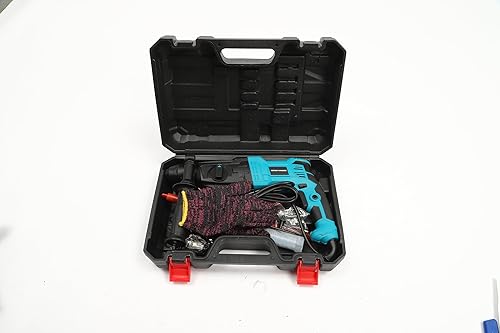 Miniatura 7 de Taladro de martillo rotativo eléctrico de potencia, taladro de martillo giratorio con control de vibración, taladro de martillo giratorio de alta