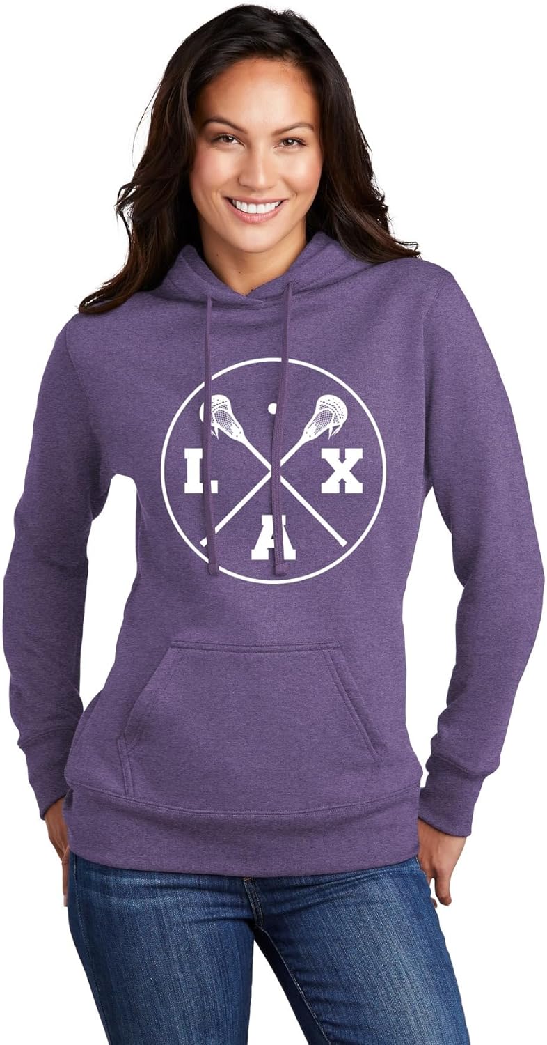 Go All Out LAX Lacrosse Sticks Mens Women Youth Sweatshirt Hoodie