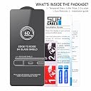 SupCares Tempered Glass for iQOO Neo 6, iQOO Neo 6 SE, iQOO 9 SE, iQOO 7 and iQOO 7 Legend (6.62 Inch) With Installation Kit | 9H Edge to Edge Screen Protector | Black gallery image