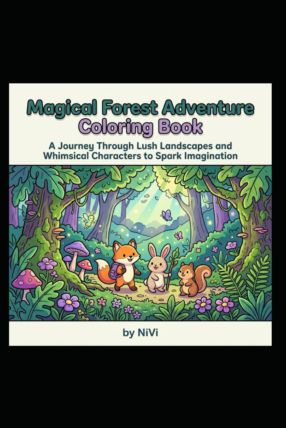Magical Forest Adventure Coloring Book