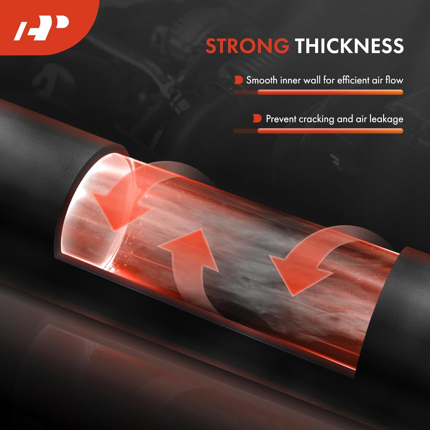 A-Premium Engine Air Intake Duct Compatible with Toyota Sienna 2011-2016 3.5L