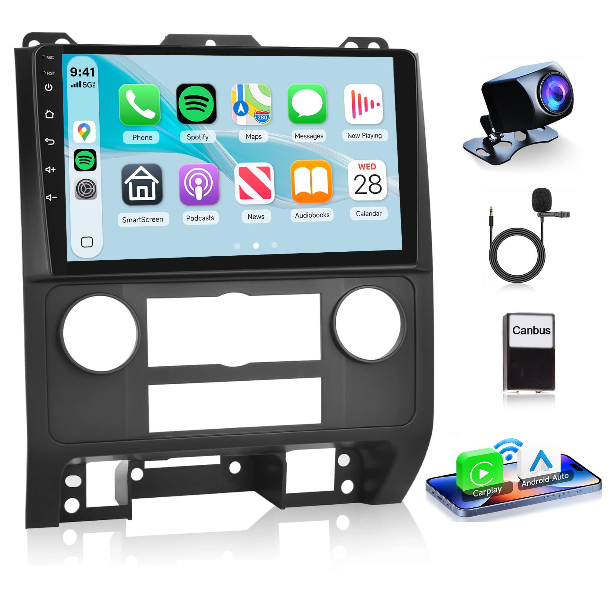 ユーカー ページ Amazon.com: Rimoody 4Core 2G+64G Android 13 Car Radio Wireless