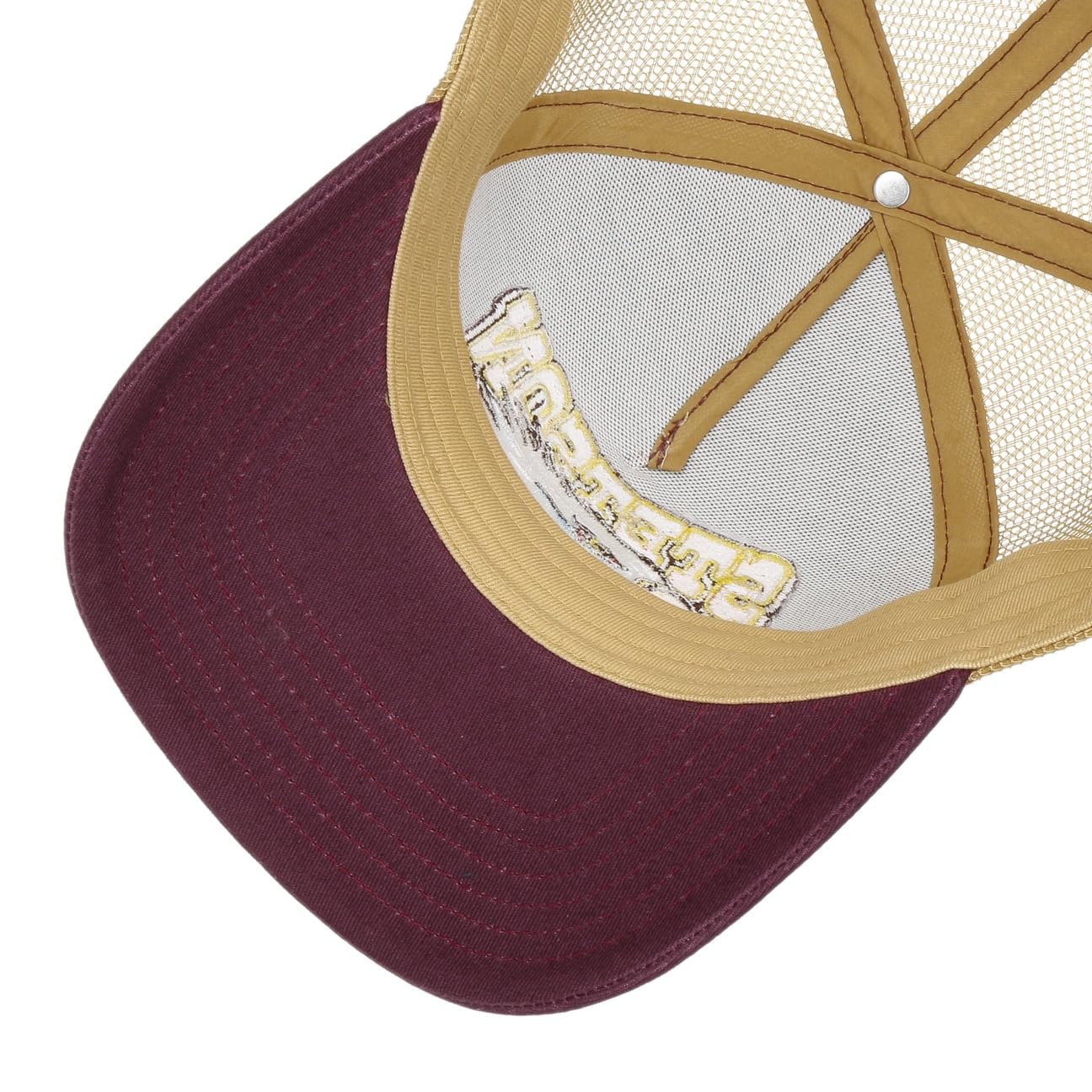 Stetson Czapka Trucker Eagle HeadKobiety/Mężczyźni - tirowca baseball cap z meshu Snapback, daszkiem, daszkiem Jesień Lato Wiosna Zima