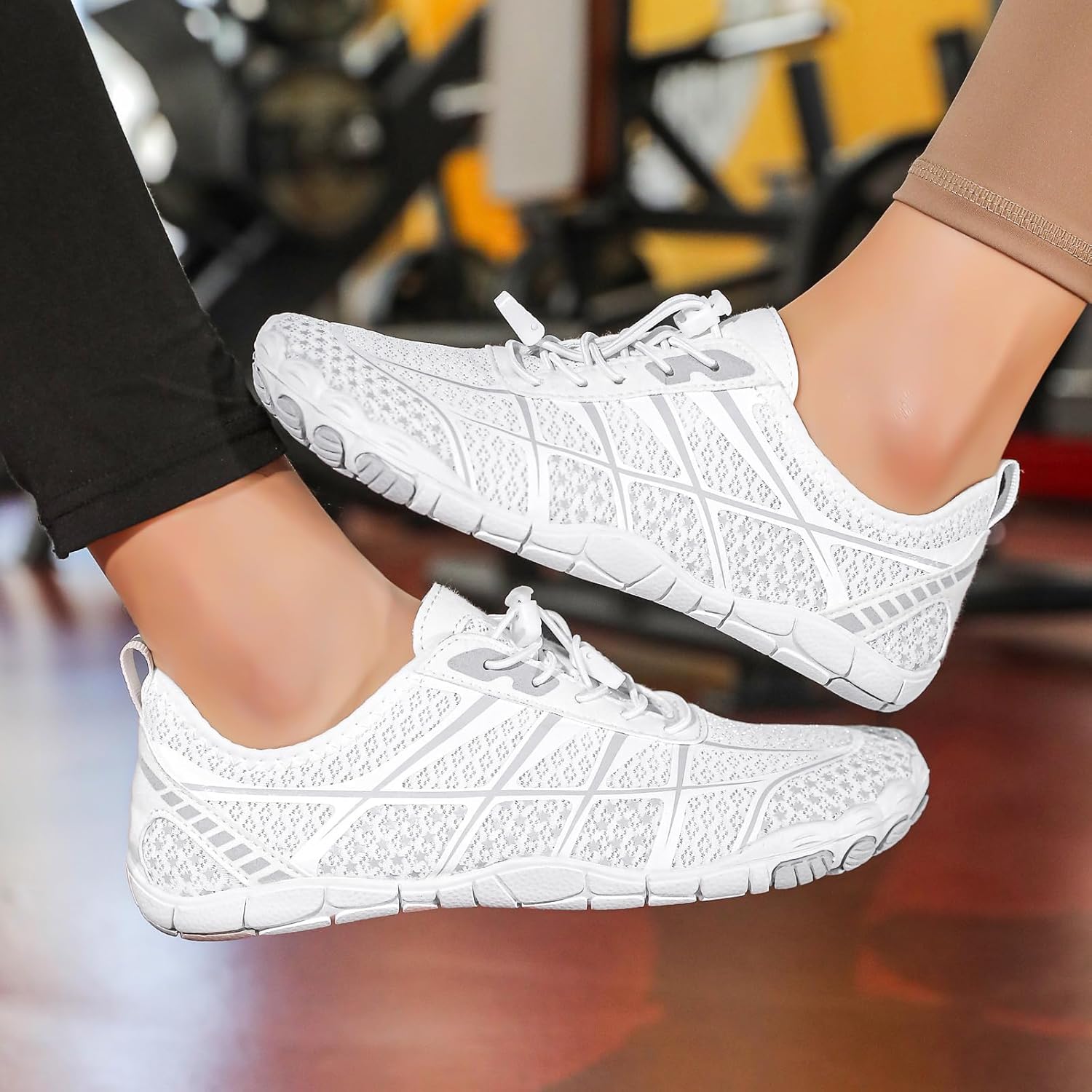 Hike Barefoot Shoes for Womens Men,Quick Dry Water Shoes,Beach Pool Aqua Swim Surf Hiking Walking Shoe,Non-Slip Athletic Footwear Wide Toe Water Shoe - Image 7