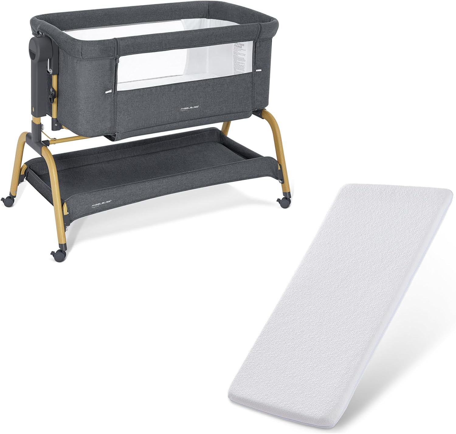 ANGELBLISS 3 in 1 Baby with Gel Memory Foam