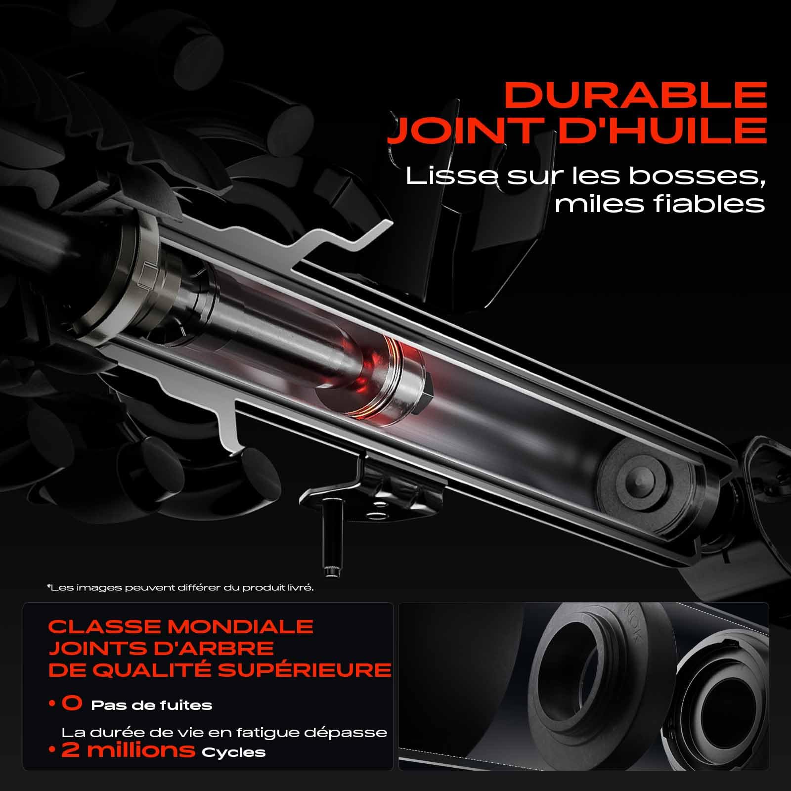 2 Ressorts De Suspension Avant Frankberg - Compatibles Citroën Berlingo B9 1.6L (2008+) Et Peugeot Partner Tepee 1.6L (2008-2012)