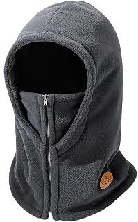 AYPWO Balaclava Windproof Ski Mask Winter Thermal Fleece Face Mask Unisex,Warm Ski Cap for Men Women,Breathable Face Cover Neck Warmer for Outdoor Sports Motorcycle Cycling Running