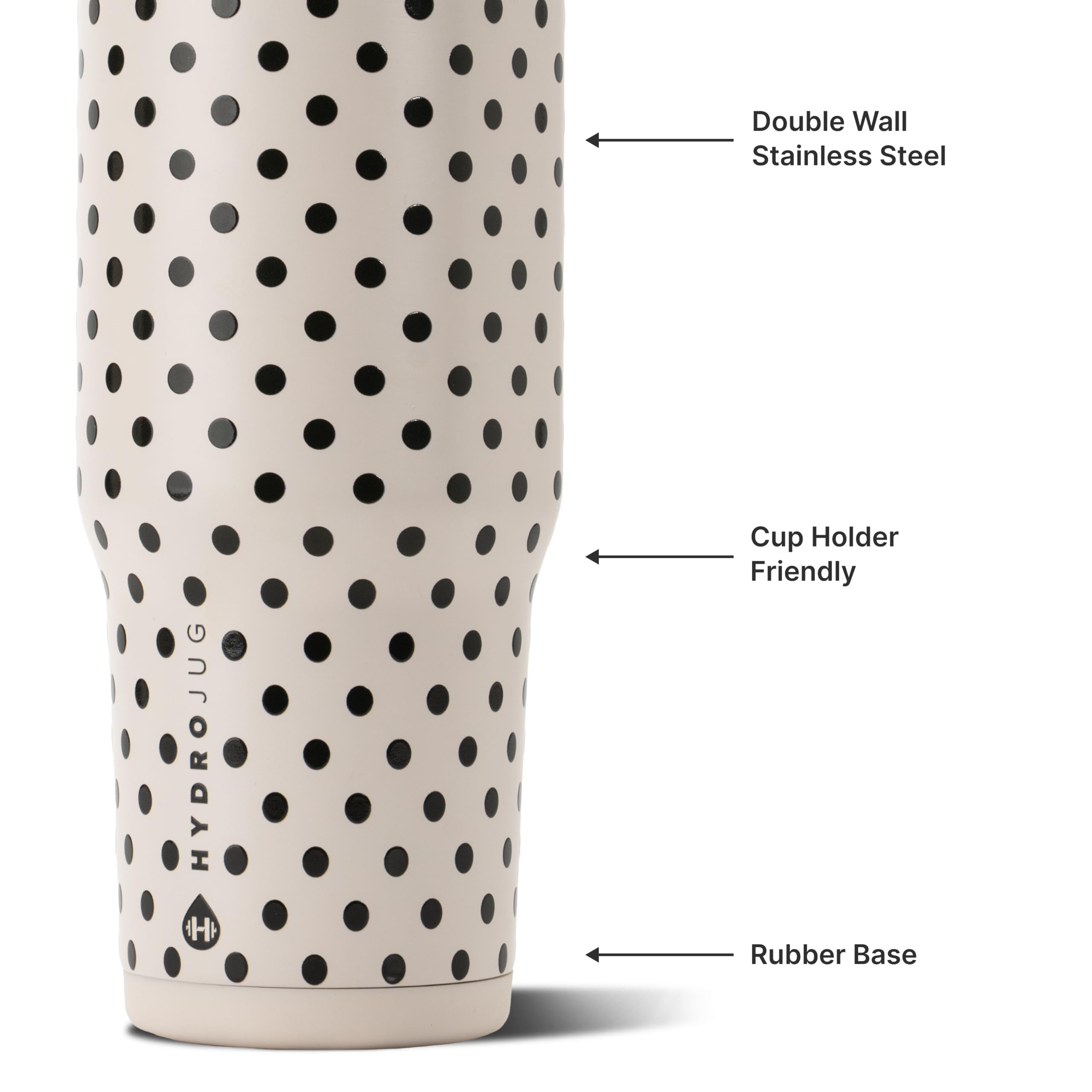 HydroJug Ease2o 32oz Water Bottle - French Vanilla -3