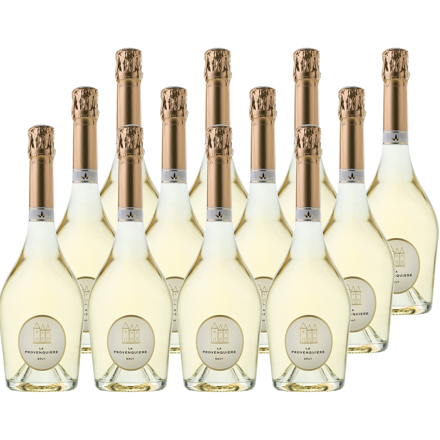 bianco de Blancs Brut - La Provenquière - Vino dalla Francia senza indicazione geografica - Vitigni Chardonnay,Muscat - 12x75cl