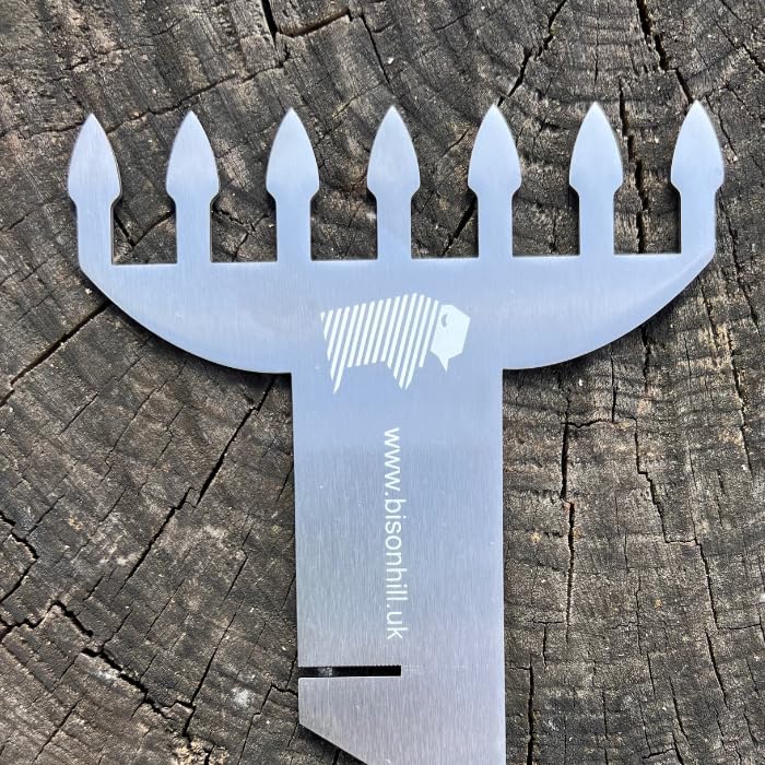 King Fork couvert de prestige en acier forgé pour table élégante - 6