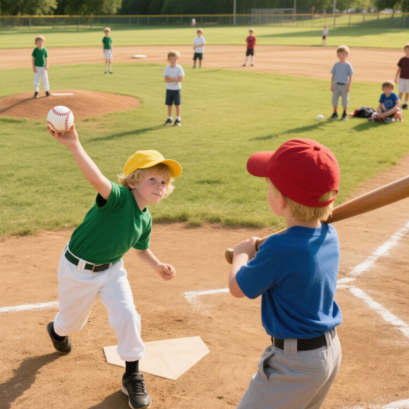Confezione da 4 palle da baseball standard da 22,9 cm, palline da allenamento e da gioco, palline da baseball per sport all'aria aperta per giovani e adulti.