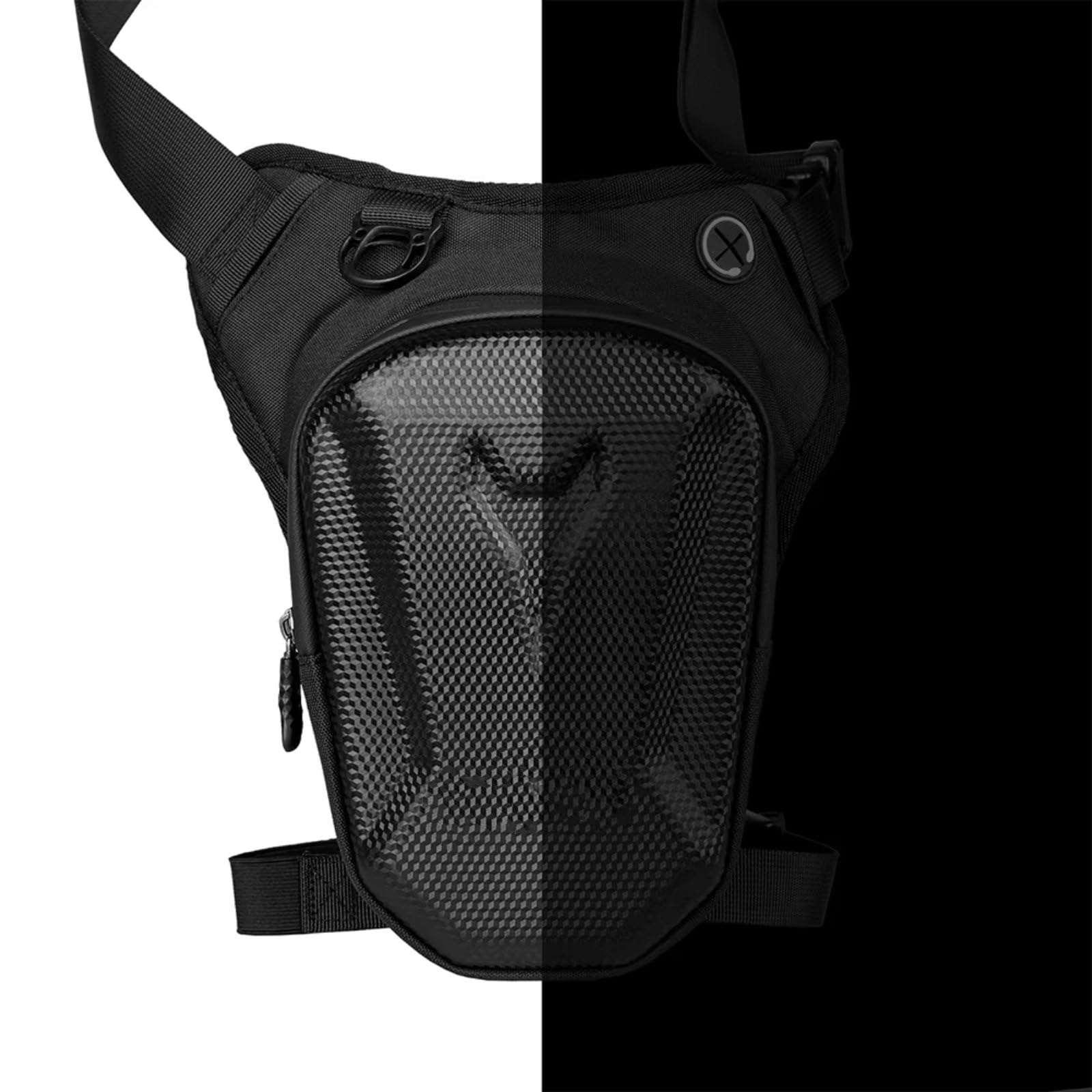 Borsa Laterale Universale Per Gamba Del Motociclo Rigida In EVA Per Esterni Marsupi Casual Per Cellulare Per Moto Per Sacche Moto