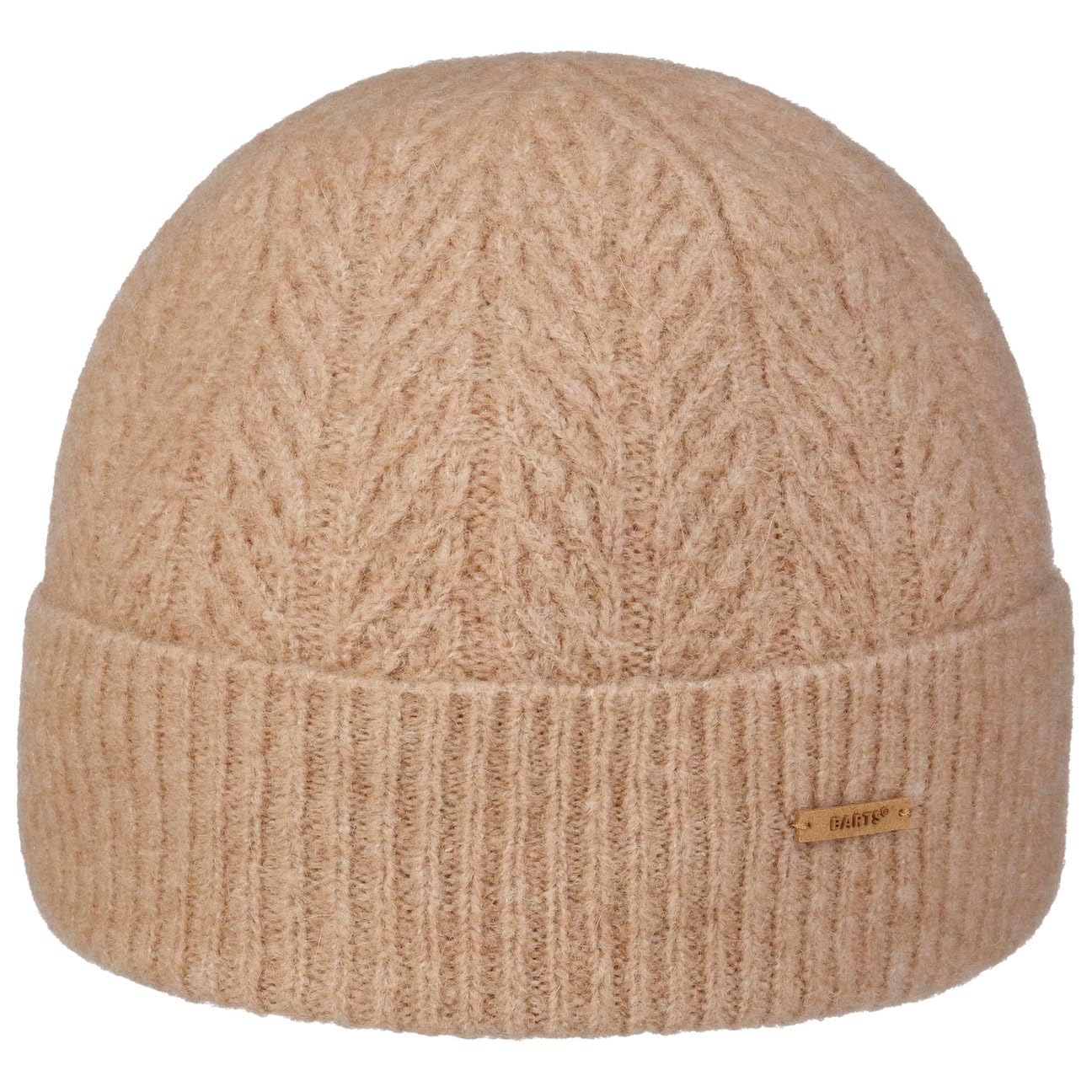 Barts Women's Beige Calmela Alpaca Beanie Hat By