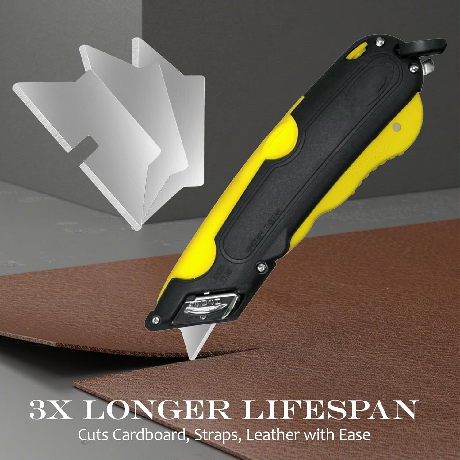 40Pcs Box Cutter Blades for Easy Cut/Ez 1000, 1500, 2000 and 4000 Safety Box Cutters/Knives