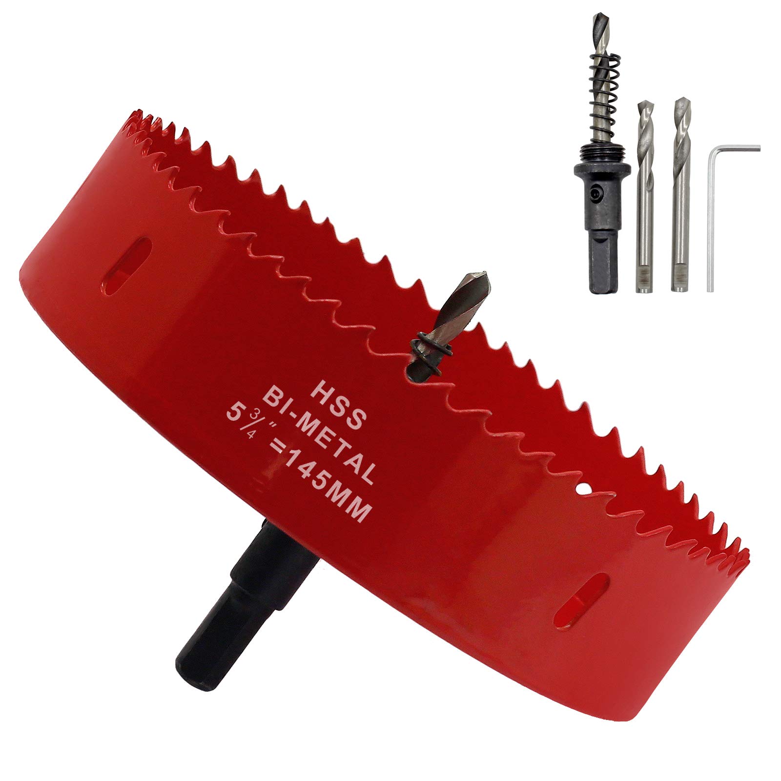 Hordion Hole Saw - 4 3/8" Bi-Metal -12 Hordion Hole Saw - 4 3/8" Bi-Metal -12