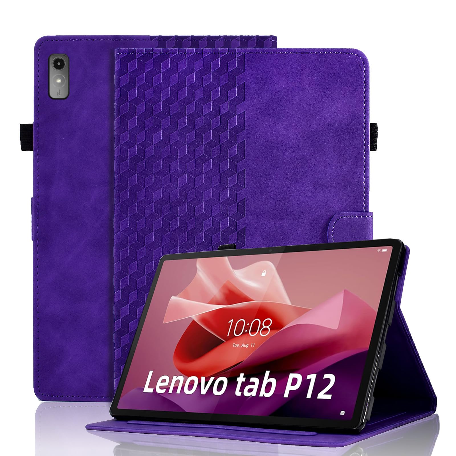 Case for Honor Pad X8a 11 Inch Tablet 2024 Protective Case Premium Leather Folio Smart Case with Auto Sleep/Wake Pen Holder Card Slot for Honor Pad X8a- Dark Green — view 251