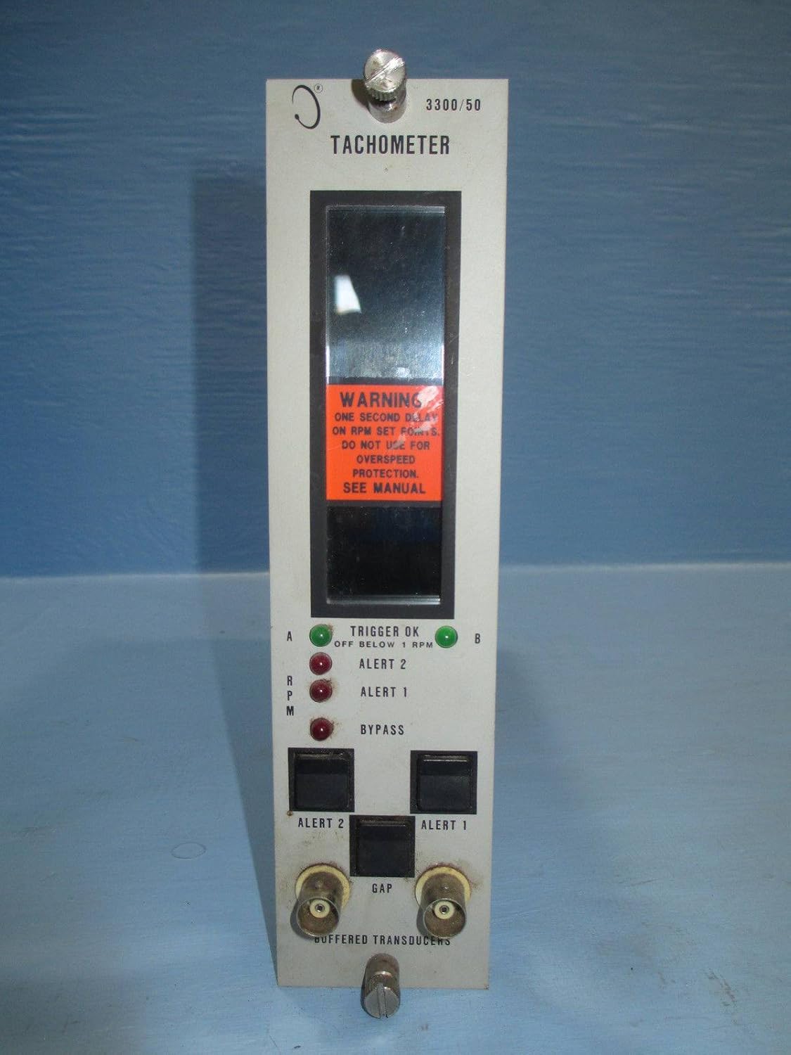 Bently Nevada 3300/50 Tachometer 3300/50-01-00-00-00 300 mV Mil 7200 20m Module
