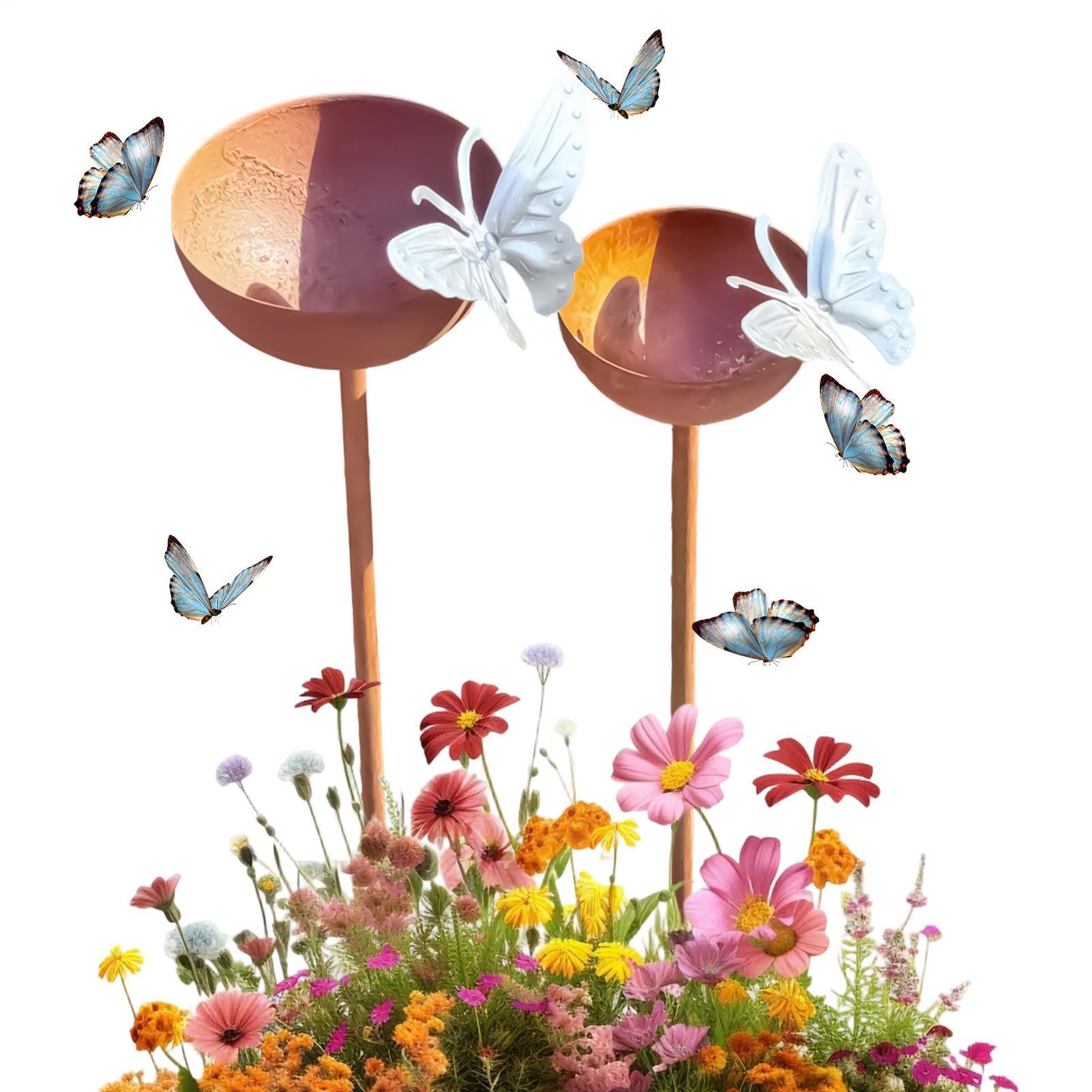 Abreuvoir à abeilles pour aménagement de terrasse et pelouse paysagère en lot de 2