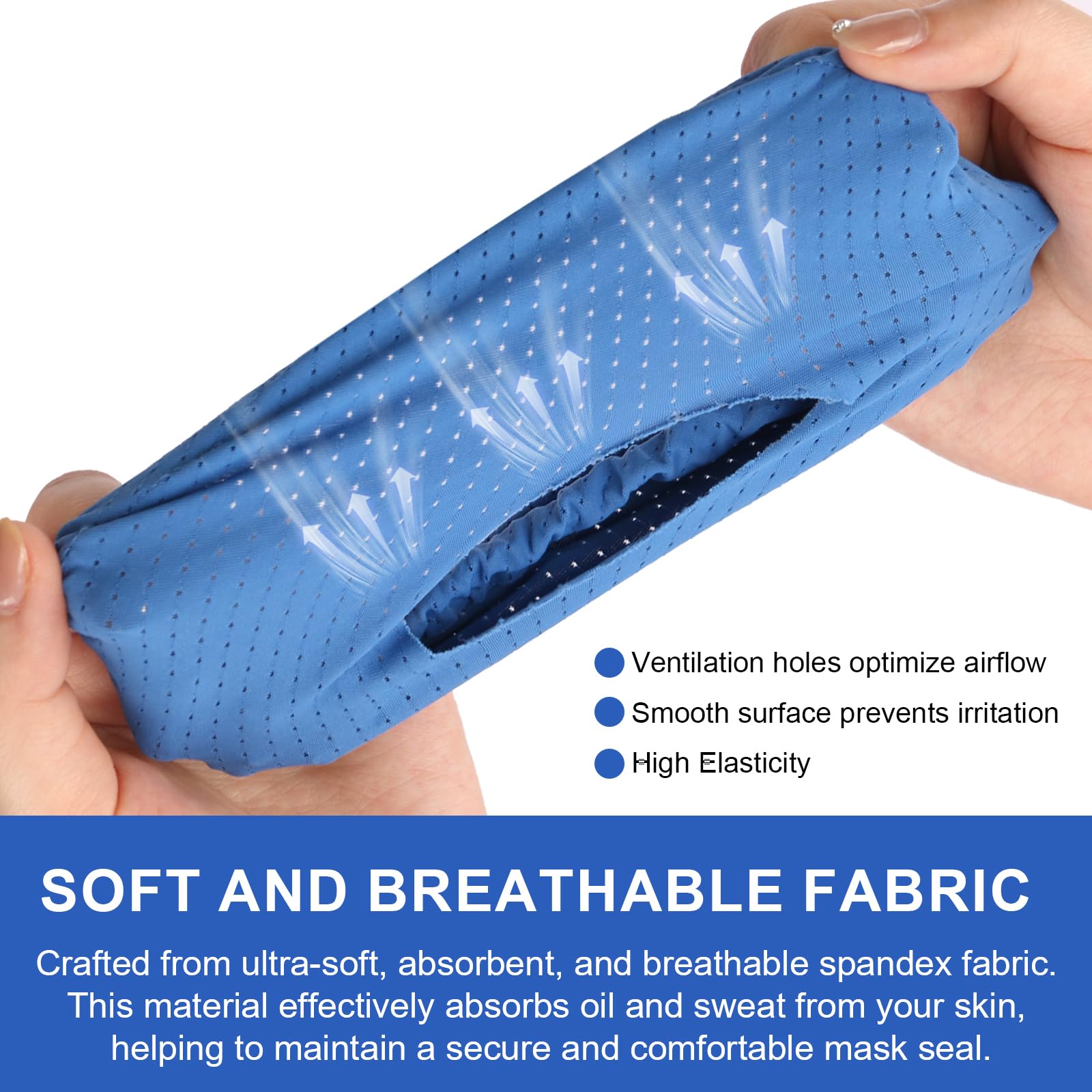 Lot De 8 Doublures Nasales Réutilisables Pour Masque CPAP – Confort Et Hygiène Au Quotidien
