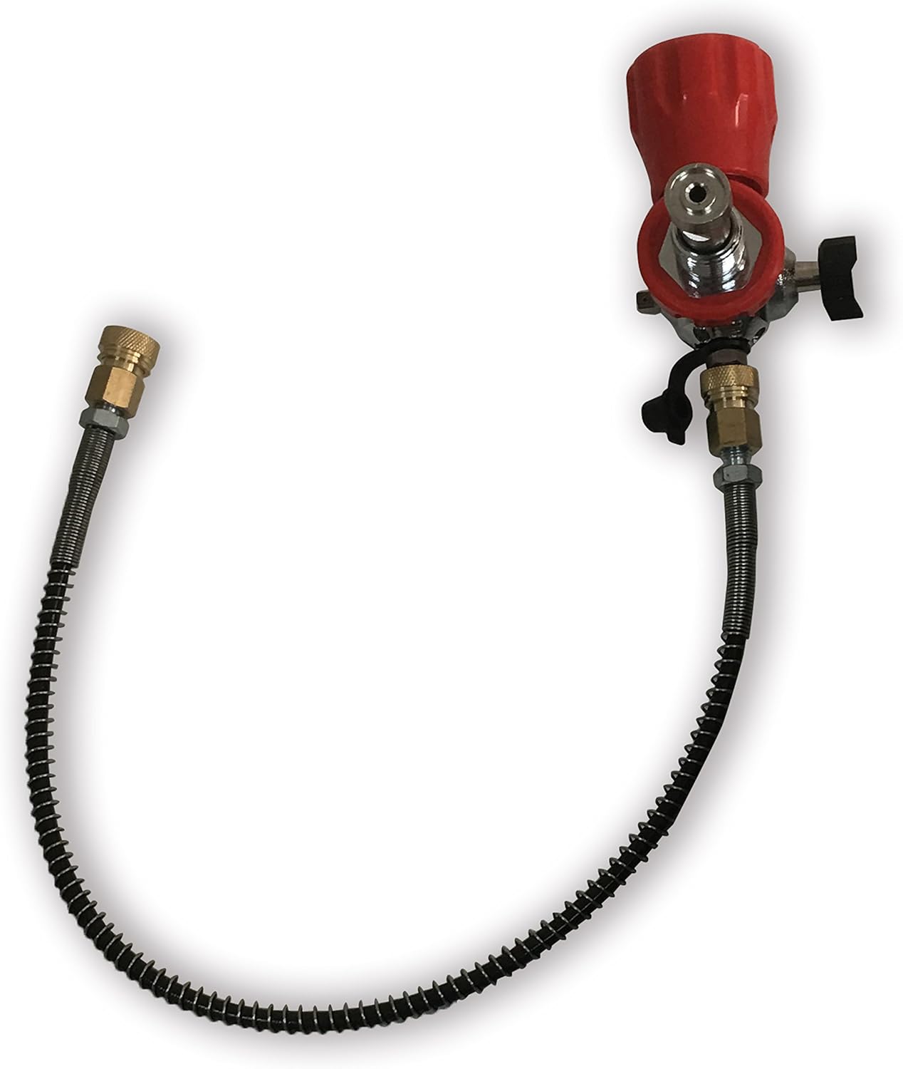 Acecare Charging Station for Carbon Fiber Cylinder Filling Compressed Air from Big Paintball Tank to Small PCP Tank