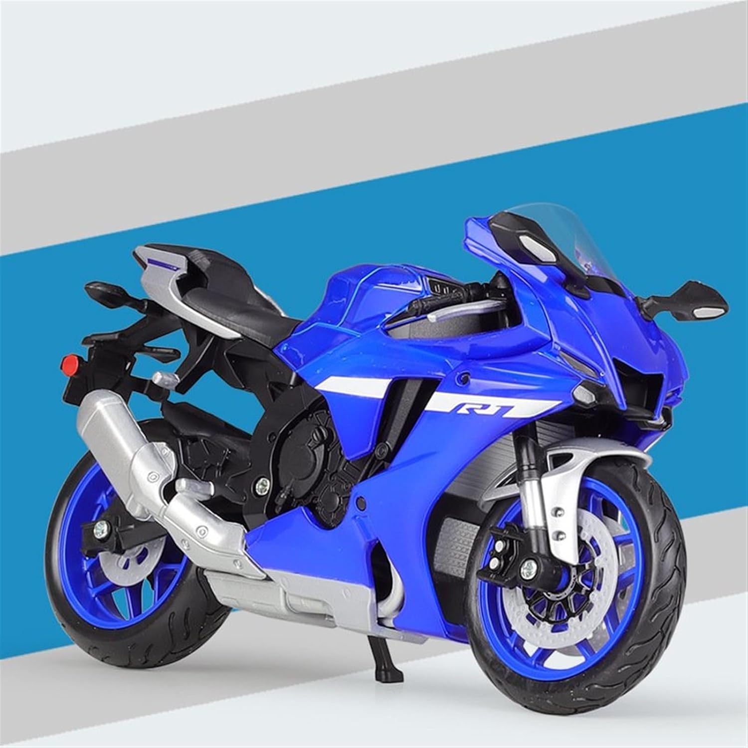コレクション 1:12 オートバイモデルダイキャストメタル収集おもちゃ に適合するヤマハ YZF-R1 2021(With foam