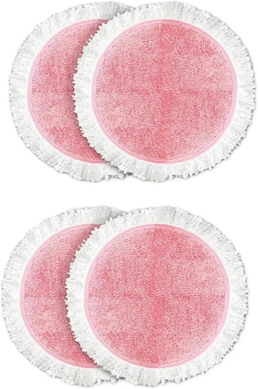 4Pcs Replacement Steam Mop Cloths Electric Mop Cleaning Pads, Compatible For Bobot 8 And 9 Series,Floor Mop Replacement Parts