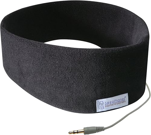 Auriculares SleepPhones clásicos., Negro (Midnight black)
