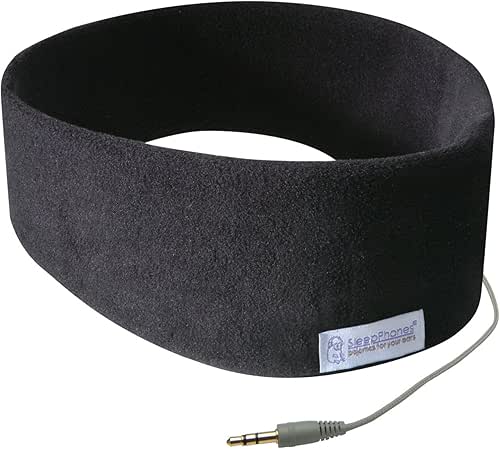 AcousticSheep SleepPhones Classic | Corded Headphones for Sleep, Travel, and