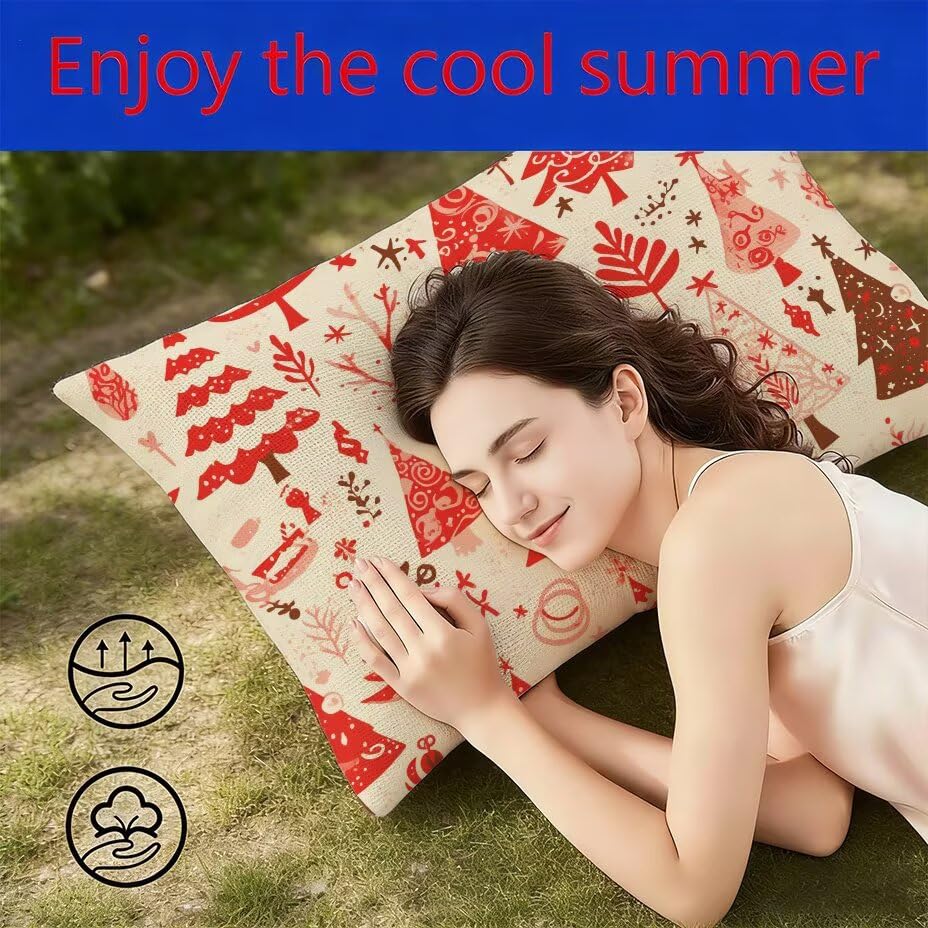 Coussin extérieur imperméable rouge pour canapé de patio - 4